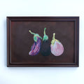 Three Aubergines, Original Artwork