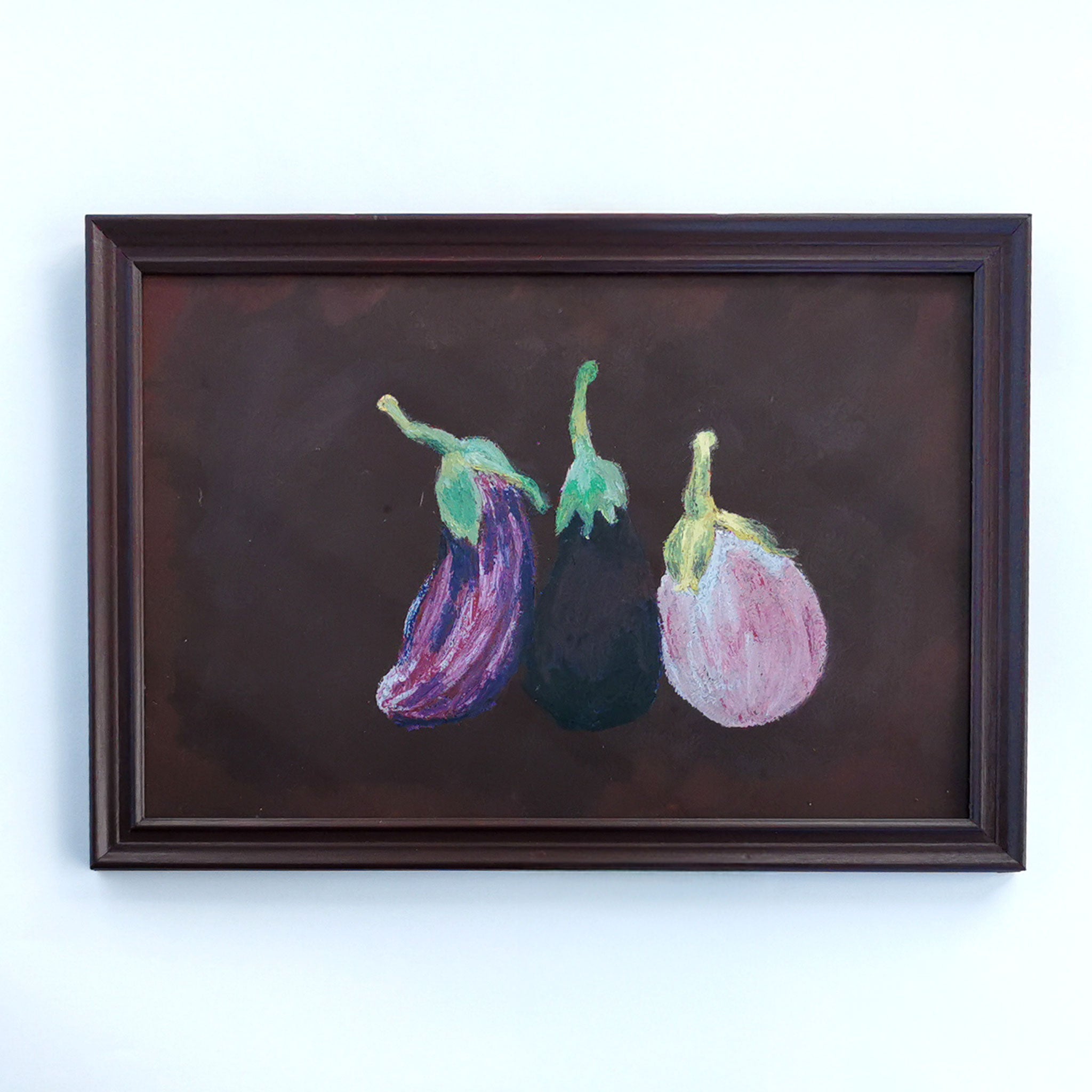 Three Aubergines, Original Artwork