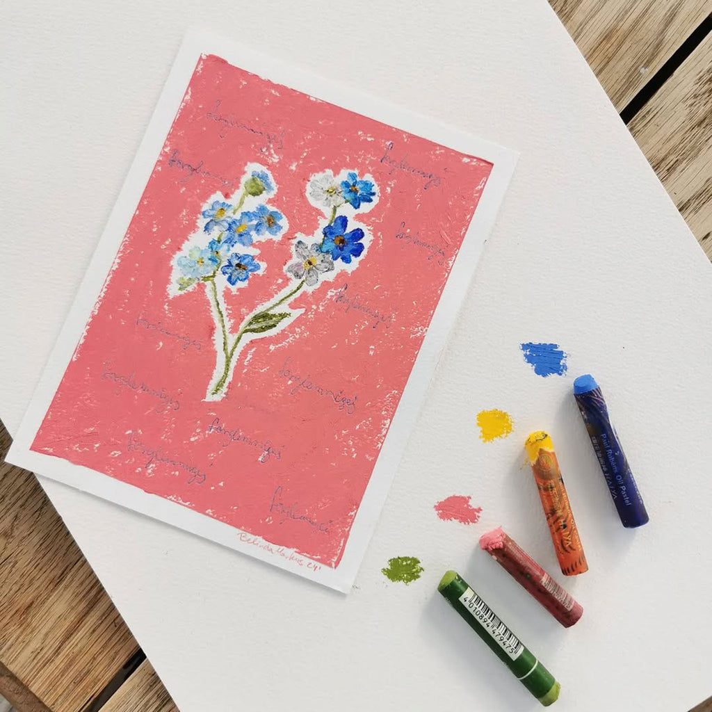 Vergissmeinnicht-Rosa, Original