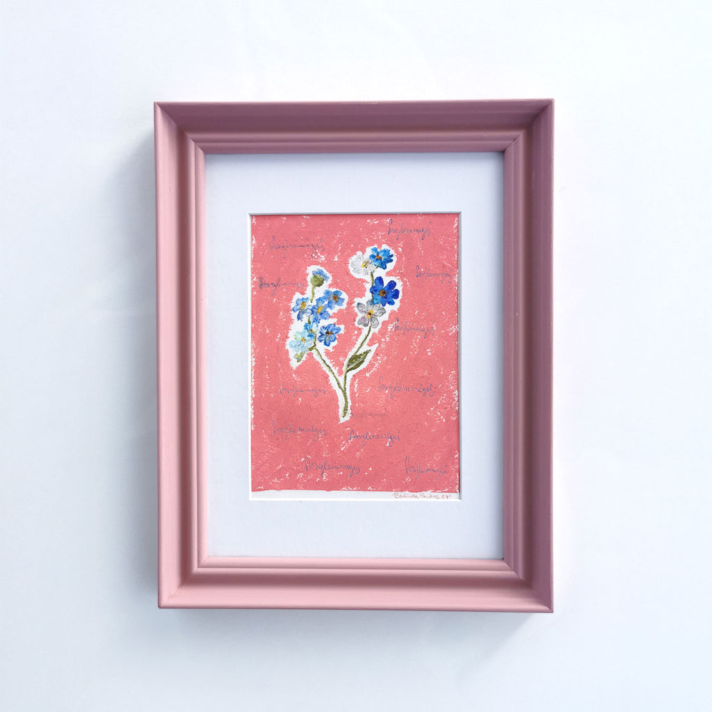 Vergissmeinnicht-Rosa, Original