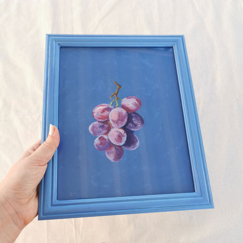 Blaue Trauben, Originalkunstwerk