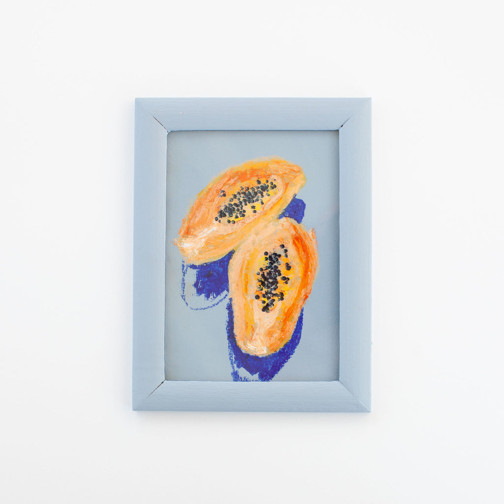 Papaya, Original Ölpastell
