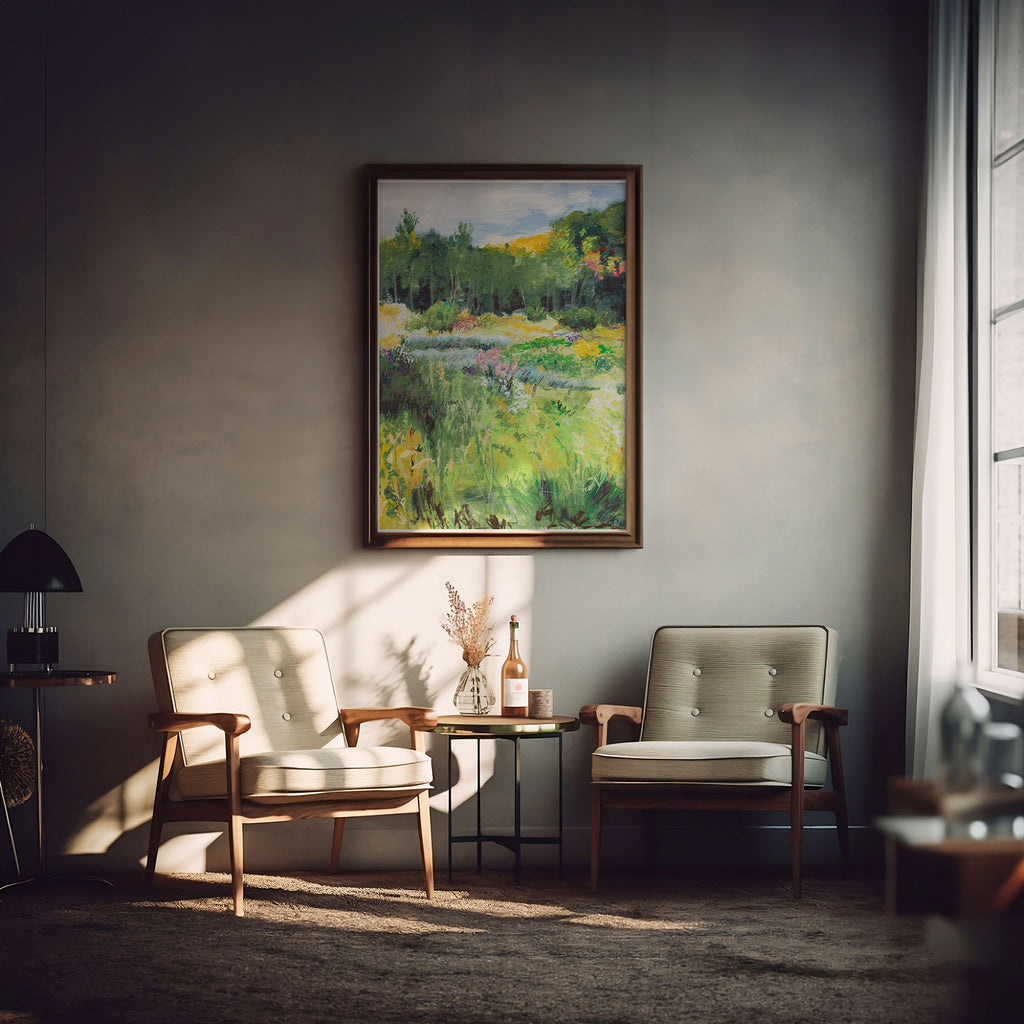 Schmetterlingswiese, Kunstdruck