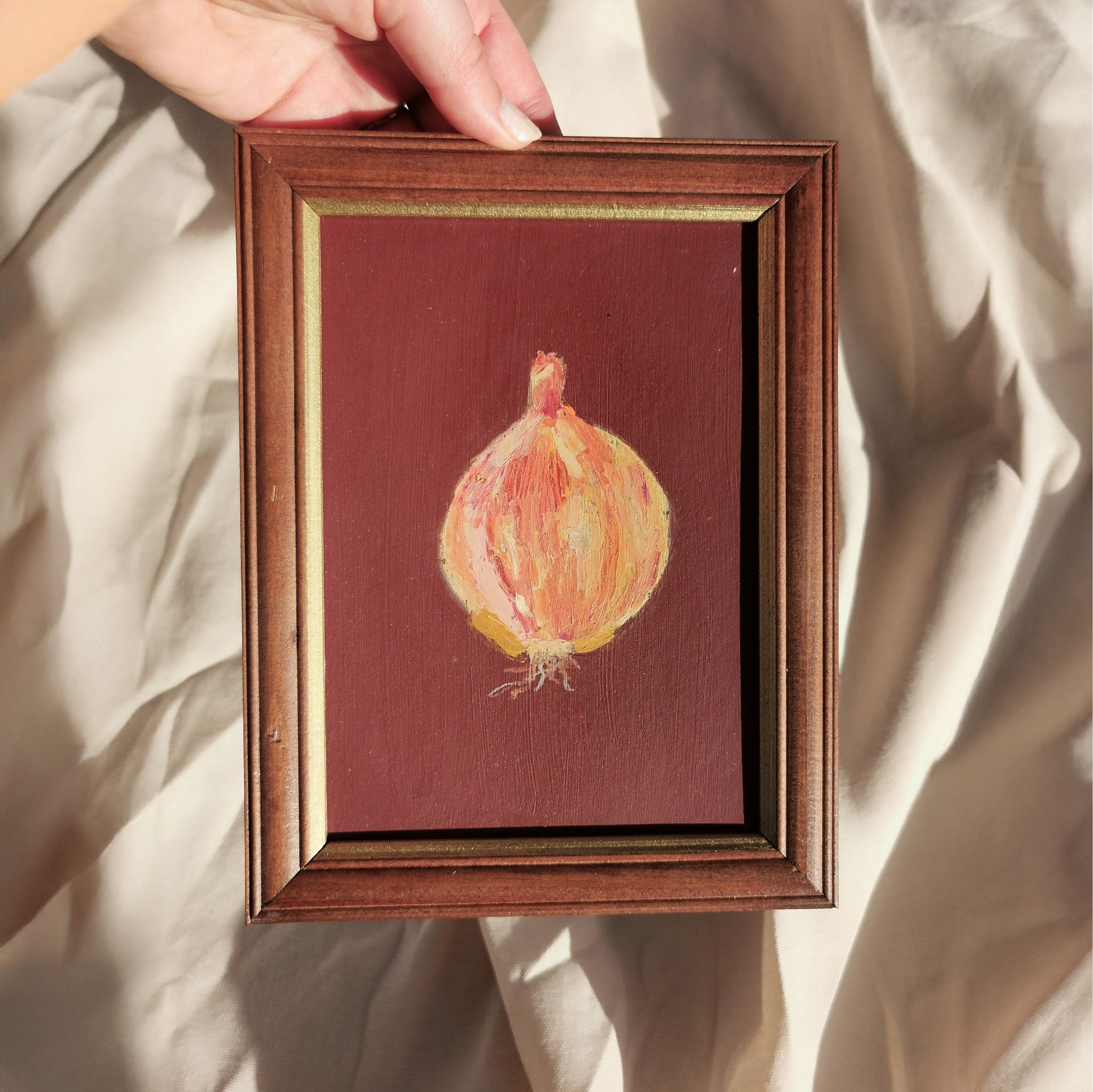 Zwiebel, Originalkunstwerk