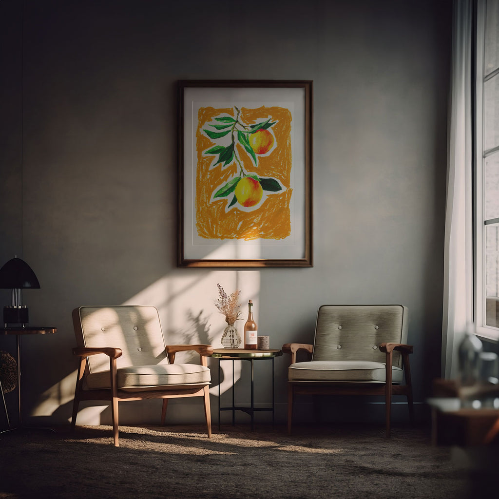 Appelsiner, Kunsttryk