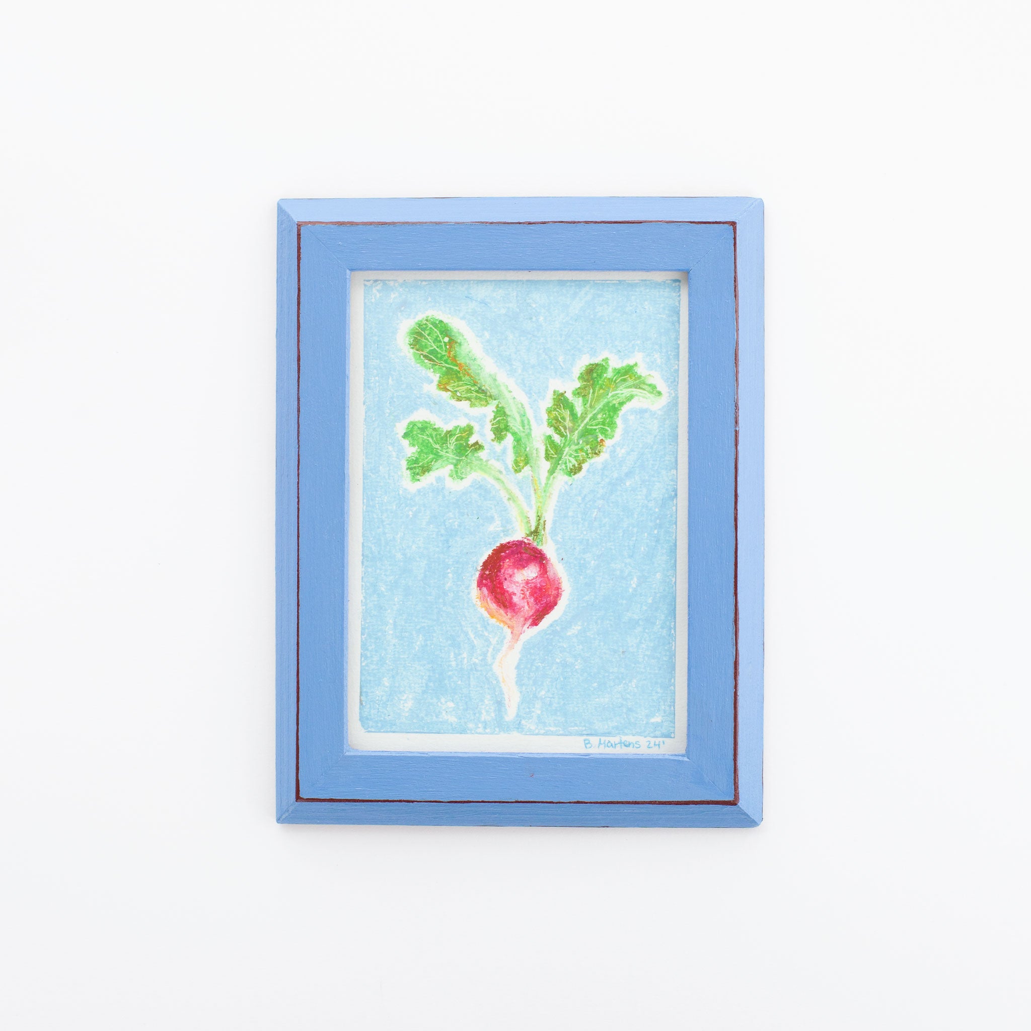 Blauer Rettich, Originalkunstwerk